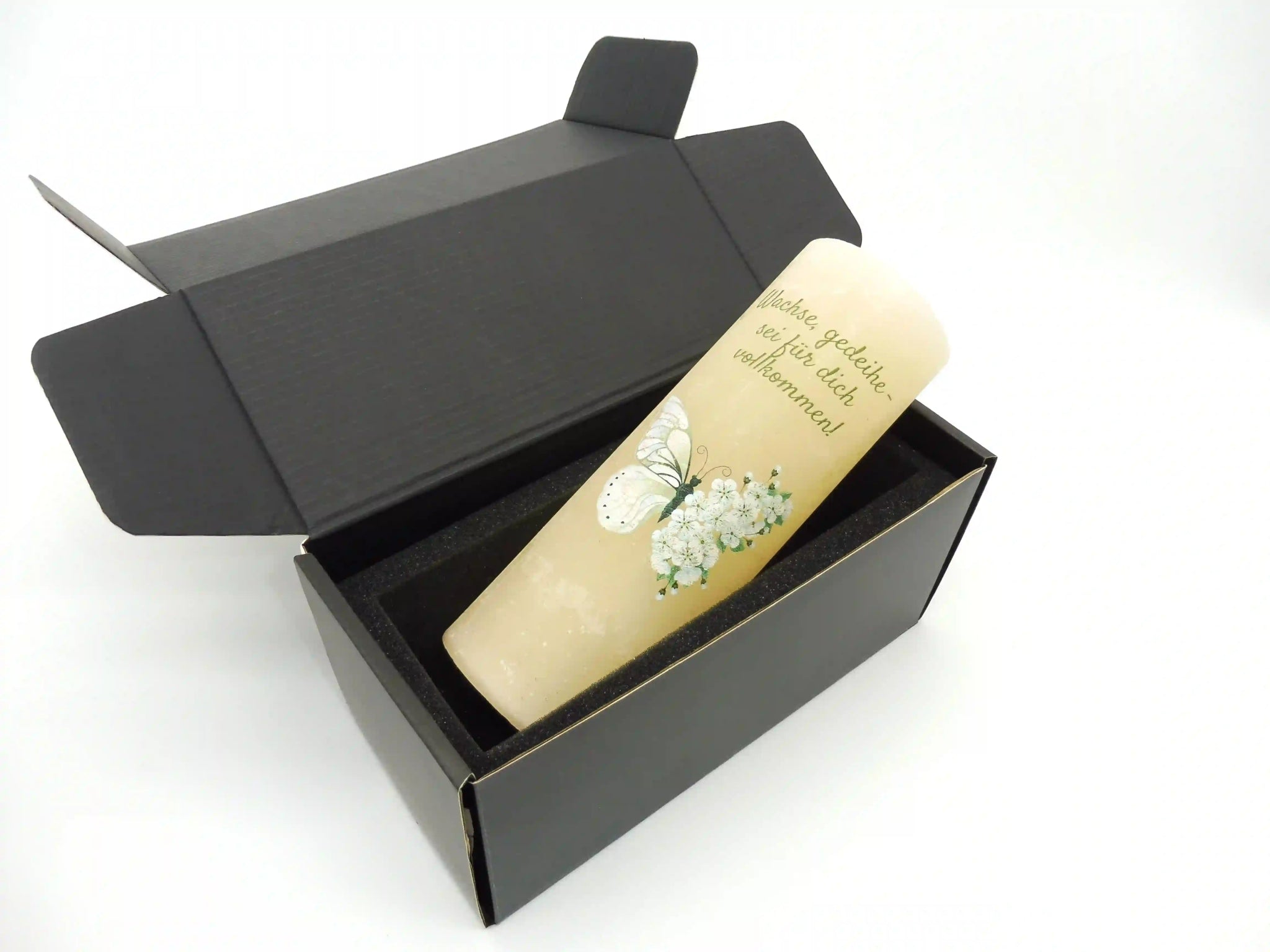 Kerzenbox – hochwertige Geschenkverpackung für Kerzen - Kerzenhelden - Kunstwerk