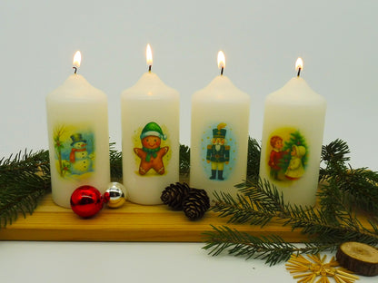 Weihnachtskerzen - Set Edition 2025