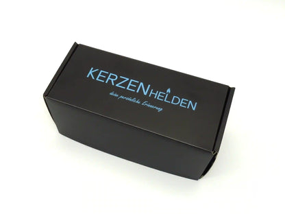 Kerzenbox – hochwertige Geschenkverpackung für Kerzen - Kerzenhelden - Kunstwerk