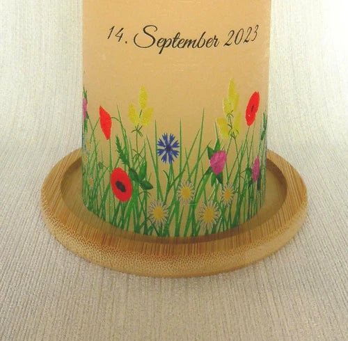 Kerzenteller - Kerzenhelden - Kunstwerk