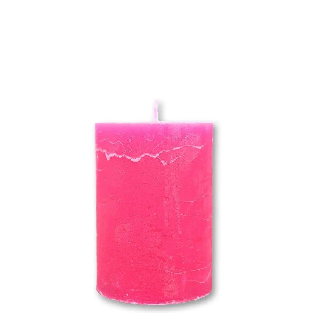 Patenkerze - Pink - Kerzenhelden - Kunstwerk