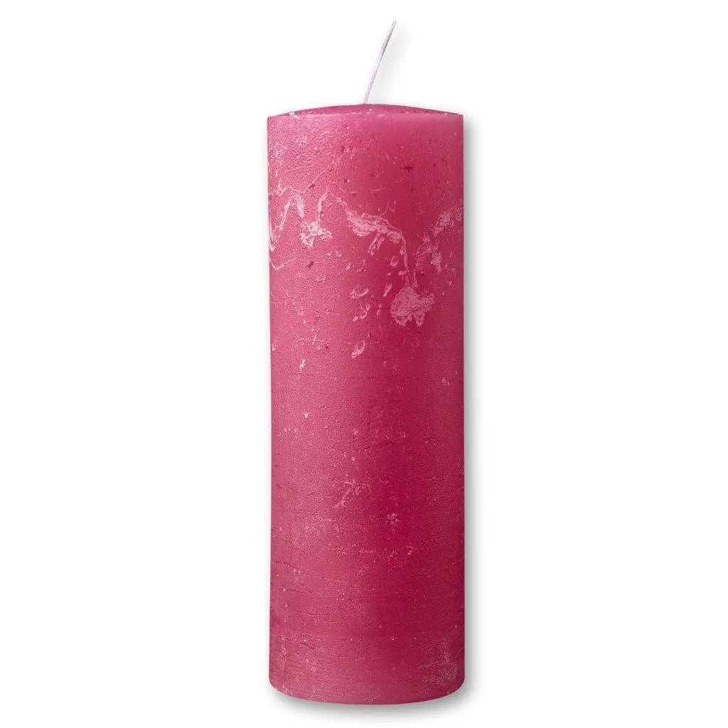 Rustica Kerze - Pink - Kerzenhelden - Kunstwerk