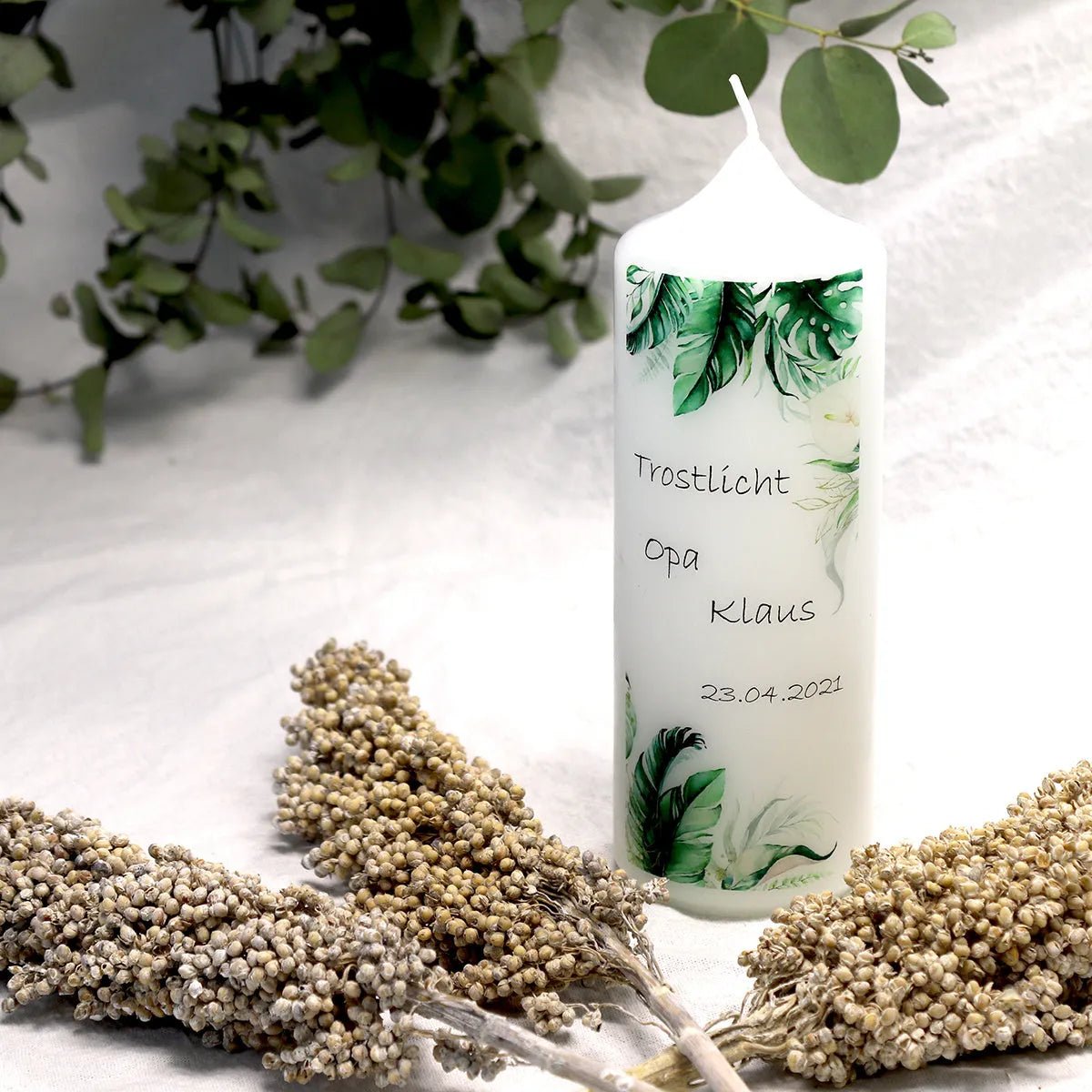 Trauerkerze - Kerzenhelden - Kunstwerk